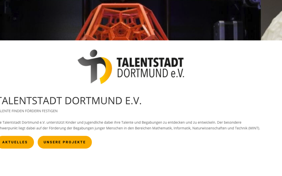 Talentstadt Dortmund e.V. - Intro